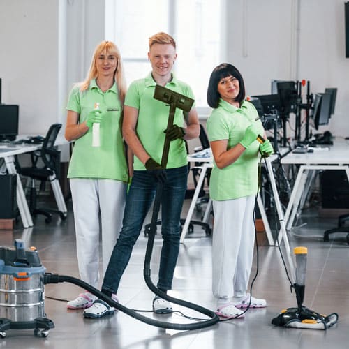 Équipe d'entretien ménager | Meleco